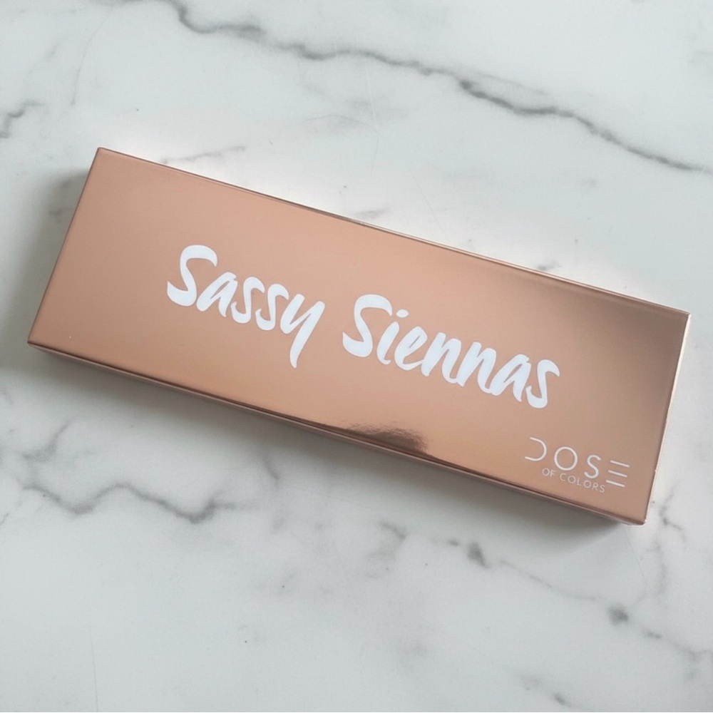 Dose of Colors Sassy Siennas Eyeshadow Palette - Warm Tones - Matte Neutrals